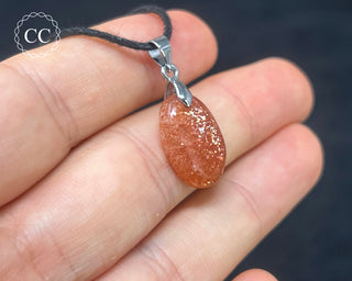Confetti Sunstone Necklace #4