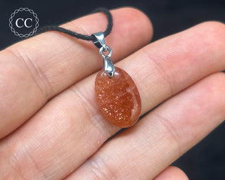 Confetti Sunstone Necklace #4