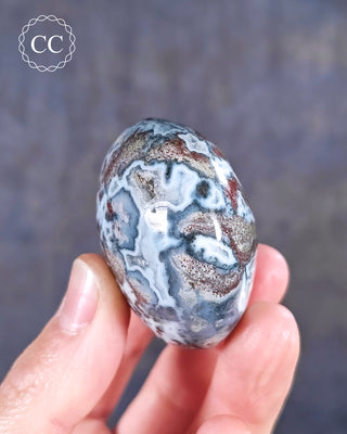 Cosmic Jasper Chunky Palm Stone #3