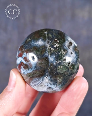 Cosmic Jasper Chunky Palm Stone #3