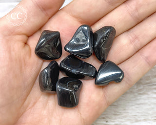 Crown of Silver - Psilomelane Tumbled Crystal