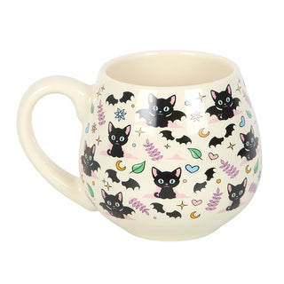 Cute and Creepy Cat Mug
