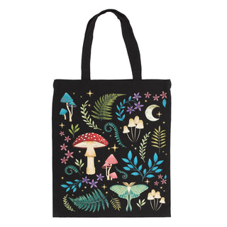 Dark Forest Shopping Tote Bag on a white background
