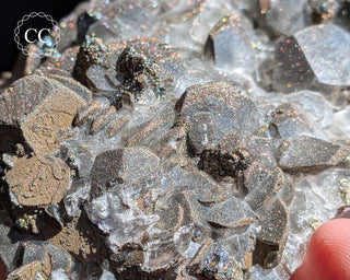 Calcite with Pyrite - Daye Mine, Hubei #2