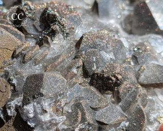 Calcite with Pyrite - Daye Mine, Hubei #2