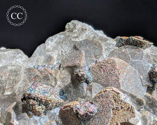 Calcite with Pyrite - Daye Mine, Hubei #2