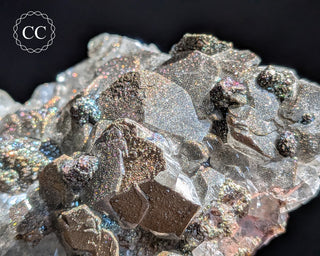 Calcite with Pyrite - Daye Mine, Hubei #2