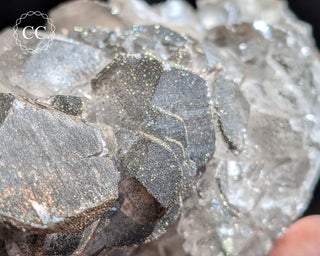 Calcite with Pyrite - Daye Mine, Hubei #3