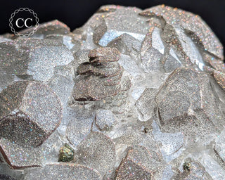 Calcite with Pyrite - Daye Mine, Hubei #4