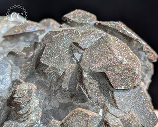 Calcite with Pyrite - Daye Mine, Hubei #4