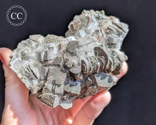 Calcite with Pyrite - Daye Mine, Hubei #5