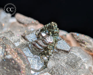 Calcite with Pyrite - Daye Mine, Hubei #5