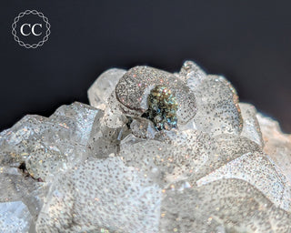 Calcite with Pyrite - Daye Mine, Hubei #5