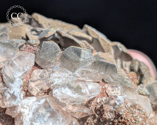 Calcite with Pyrite - Daye Mine, Hubei #7