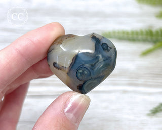 Dendritic Agate Heart