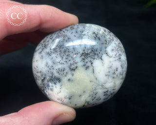 Dendritic Opal | Merlinite Chunky Palm Stone #3