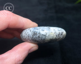 Dendritic Opal | Merlinite Chunky Palm Stone #3