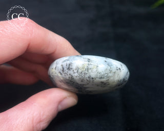 Dendritic Opal | Merlinite Chunky Palm Stone #3