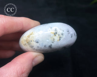 Dendritic Opal | Merlinite Chunky Palm Stone #5