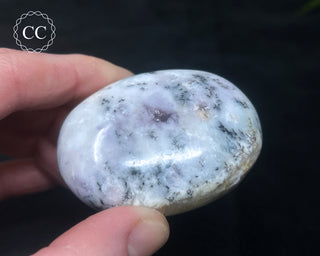 Dendritic Opal | Merlinite Chunky Palm Stone #5