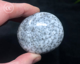 Dendritic Opal | Merlinite Chunky Palm Stone #6