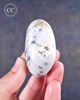 Dendritic Opal | Merlinite Chunky Palm Stone #5