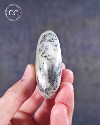 Dendritic Opal | Merlinite Chunky Palm Stone #3