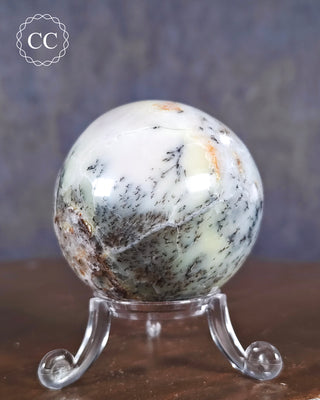 Dendritic Opal | Merlinite Sphere #1