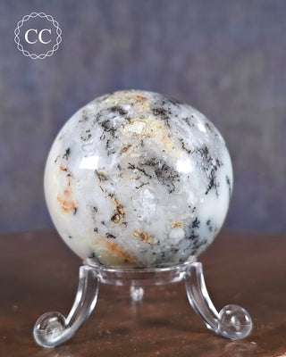 Dendritic Opal | Merlinite Sphere #1