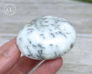 Dendritic Opal | Merlinite Chunky Palm Stone #3