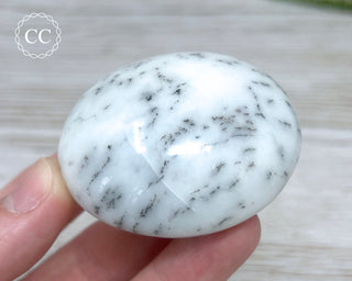 Dendritic Opal | Merlinite Chunky Palm Stone #3