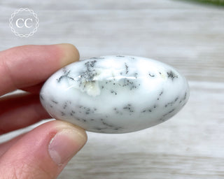 Dendritic Opal | Merlinite Chunky Palm Stone #3