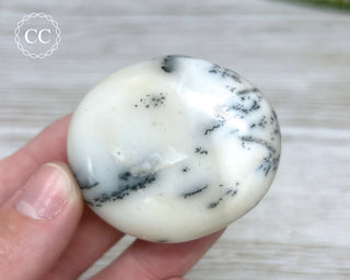 Dendritic Opal | Merlinite Chunky Palm Stone #5