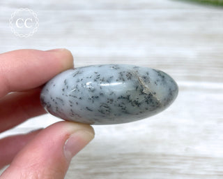 Dendritic Opal | Merlinite Chunky Palm Stone #6