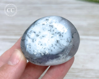 Dendritic Opal | Merlinite Chunky Palm Stone #8