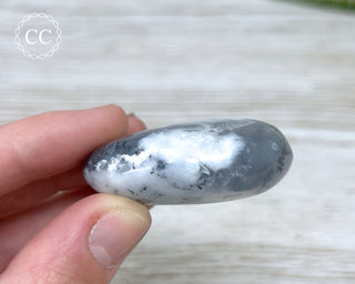 Dendritic Opal | Merlinite Chunky Palm Stone #8