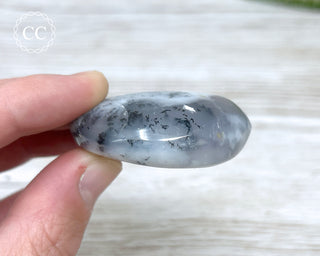 Dendritic Opal | Merlinite Chunky Palm Stone #8