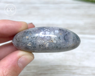 Dendritic Opal | Merlinite Chunky Palm Stone #2