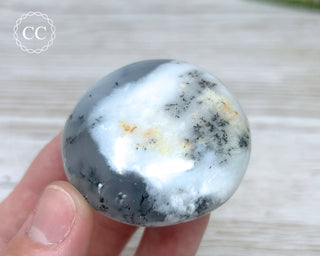 Dendritic Opal | Merlinite Chunky Palm Stone #9