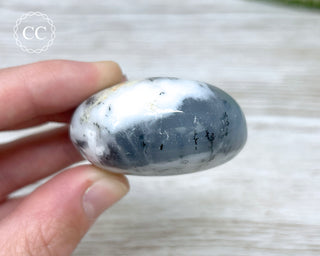 Dendritic Opal | Merlinite Chunky Palm Stone #9