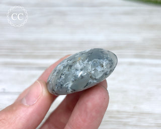 Dendritic Opal | Merlinite Chunky Palm Stone #10