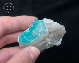 Dioptase in Quartz #2
