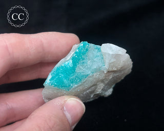 Dioptase in Quartz #2