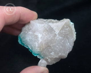Dioptase in Quartz #2