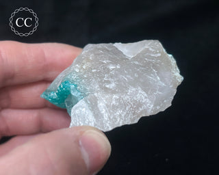 Dioptase in Quartz #2