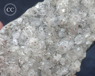 Dogtooth Calcite with Hematite #1