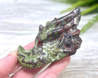 Dragons Blood Jasper Dragon Skull #1