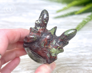 Dragons Blood Jasper Dragon Skull #1