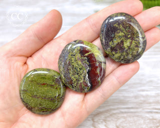Dragons Blood Jasper Palm Stone