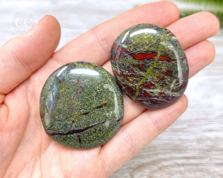 Dragons Blood Jasper Palm Stone